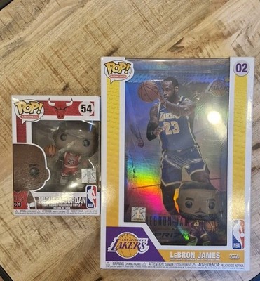 Michael JORDAN & Lebron JAMES FUNKO POP LOT