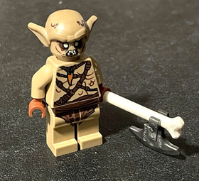 LEGO Goblin Soldier 2 Minifigure (Genuine; The Goblin King Battle 79010) Hobbit