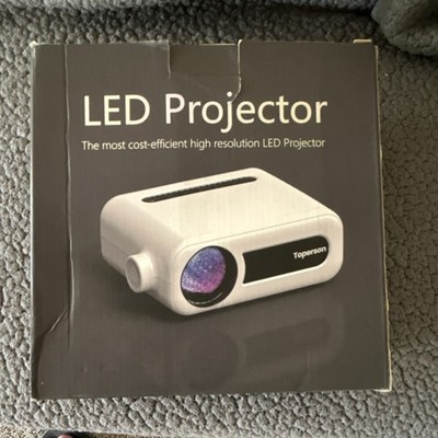 Toperson LED Multimedia Projector TOPvision T23 White High Resolution