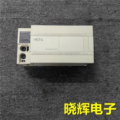 1Pcs Used HCFA PLC controller HCA2-24X16YR-A