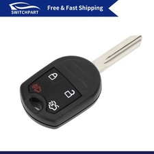 4 Button Keyless Entry Remote Fob Key Shell Cover For Ford For Mustang 08-12 4 Button Keyless Entry Remote Fob Key Shell Cover For Ford For Mustang 08-12