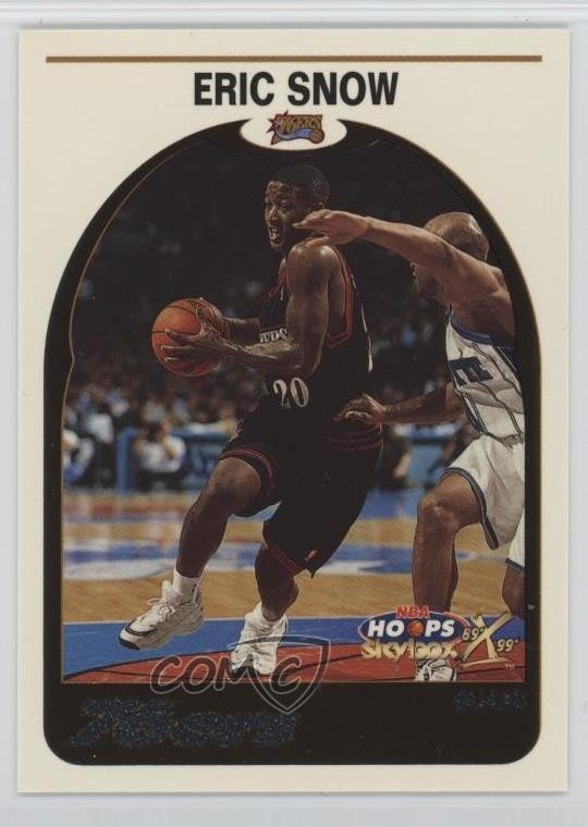 1999-00 Skybox NBA Hoops Decade Hoopla Eric Snow #8 19k9