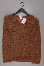 ✅ Adagio Ladies Shirt Size 38, M NWT Brown ✅