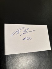 Ray Elgaard (Utah) Back, ‘83-96 Saskatchewan Roughriders, CFL HOF, Signed’12