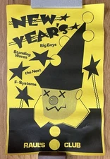 Raul's Austin TX Flyers Designed By Randy Biscuit Turner Punk/New Wave 70s