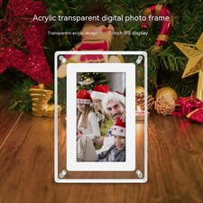 5-inch Transparent Fashion Digital Electronic Photo Album Video Advisement Playe