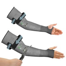 -SKIN ANSI A6 Cut Resistant Arm Sleeves for Men  S903, Arm Protectors for Hi...