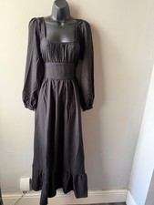 KILLSTAR Gretchen’s Hallow Maxi Dress BNWT Size 4XL Goth Witch Black Gothic