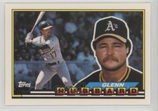 1989 Topps Big Glenn Hubbard #232 0q3