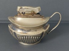 Vintage Mosda Silver Plated Table Lighter Period Series Automatic