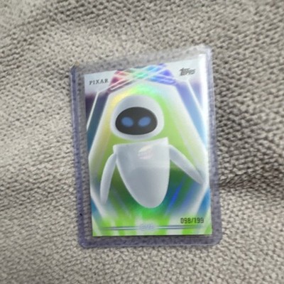 Disney Neon Topps Pixar EVE WALL-E Non-Sport Trading Card #20 Serial #098/199