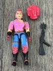 1986 Hasbro GI Joe ARAH - ZARANA (v1) with EARRINGS early Figure 100% Complete