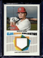 2026 Topps Heritage Masyn Winn Clubhouse Jersey #CCR-MW Cardinals