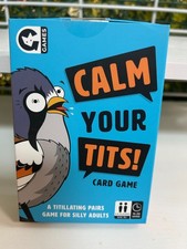 Calm Your Tits! Card Game NOVELTY NIB For Ages 16+