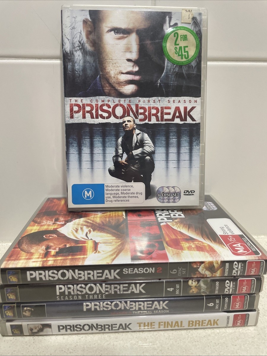PRISON BREAK DVD ボックスセット Prison Break Complete Season Series 3 TV Show DVD Box Set