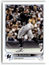 Joe Dunand 2022 Topps Update Miami Marlins Rookie #US126
