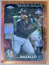 Samuel Basallo 2024 Topps Pro Debut  #PDC-146 Orange Mini-Diamond /25
