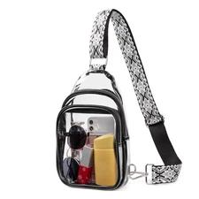 Clear Bag for Stadium Events, Clear Crossbody Bag, Small Transparent Purses