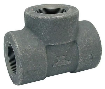 Anvil 0361225600 Fnpt, Forged Steel Tee, Class 6000