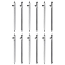 12pcs 24mm Quick Release Spring Bar 1.5mm Diameter Stainless Steel Watch Pins