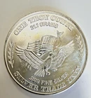 1981 U.S. Assay Office STU 1 oz .999 Silver Strategic Stockpile