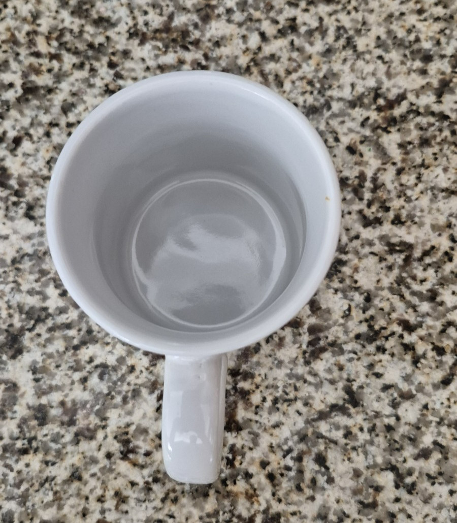 Fisher Scientific Coffee Cup CAFFEINE Chemical Label Mug Laboratory Scientist