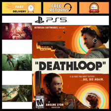 DEATHLOOP Standard Edition for PlayStation 5 - Action-Packed Adventure Game