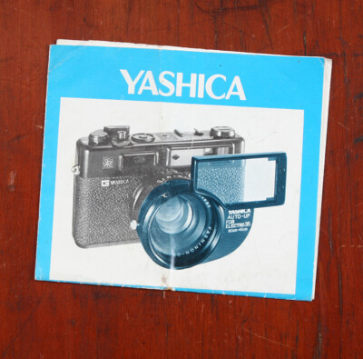 Yashica Auto Up For Yashica Electro 35 Instructions Fold Out Ebay Yashica Auto Up For Yashica Electro 35 Instructions Fold Out Ebay