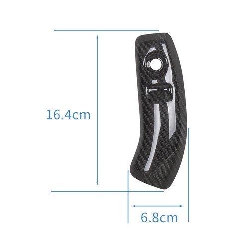 For HONDA CBR1000RR RRR SP 20-23 100% Carbon Fiber Exhaust Cover Shield Gloss - Picture 2 of 11
