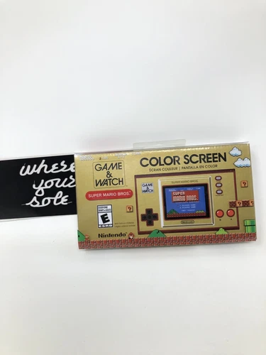  Nintendo Game & and Watch Super Mario Bros 35th anniversary edition ships now 