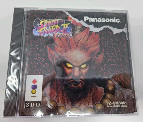 Super Street Fighter II 2 Turbo 3DO Sealed - V22