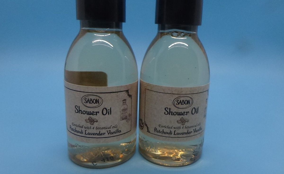 Sabon Aroma Sabon Shower Oil Patchouli Lavender Vanilla Sabon