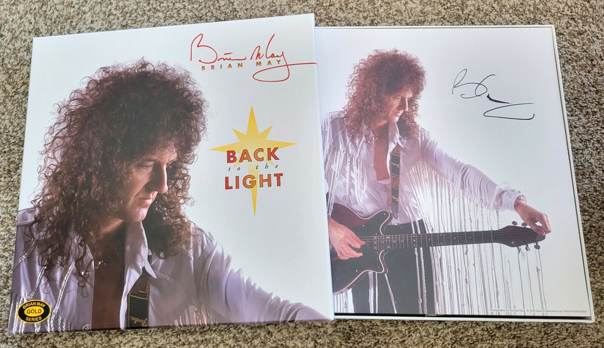 Brian May Back to the Light BOXセット　サイン入り RARE Queen Brian May Back To The Light Limited Collectors Edition