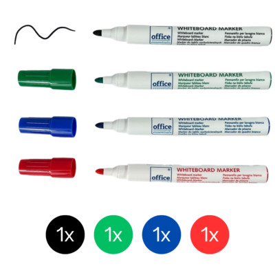 Whiteboardmarker Set Boardmarker Stifte White Board Rundspitze Flipchart Marker