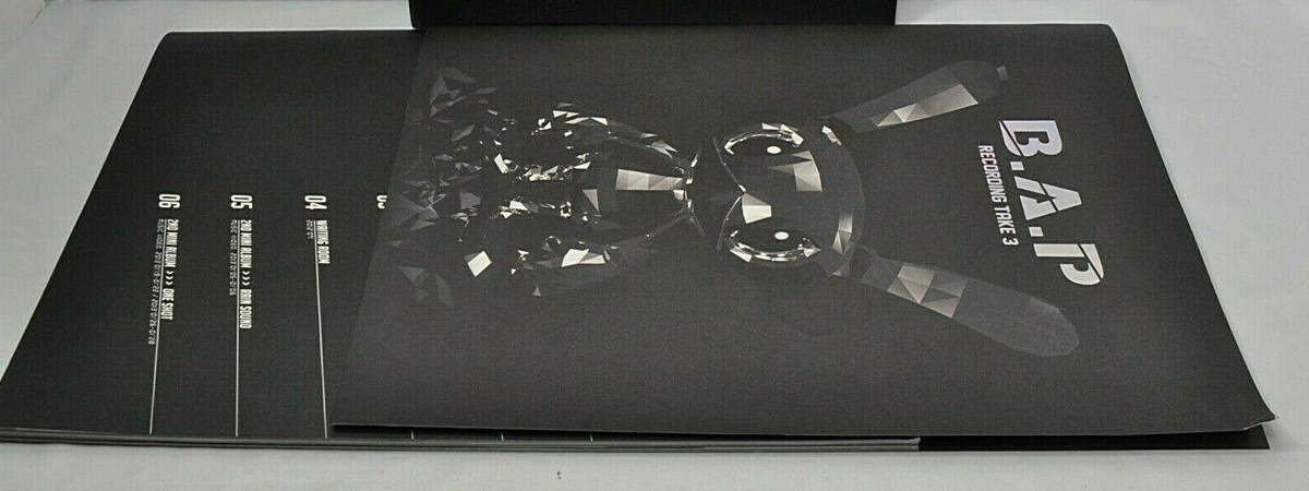 B.A.P Photobook RECORDING TAKE 1,3 K-POP PHOTO BOOK | eBay
