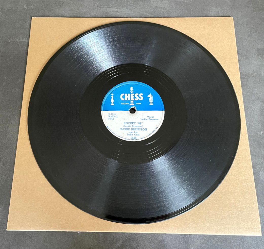 78 rpm Jackie Brenston - Rocket 88 - US CHESS 1458 - same label | eBay