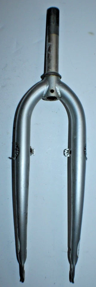 Rigid MTB Fork 26" 1" Threaded 150mm Silver Steel Canti Dirt Hybrid USA Shipper! - Image 2 of 4