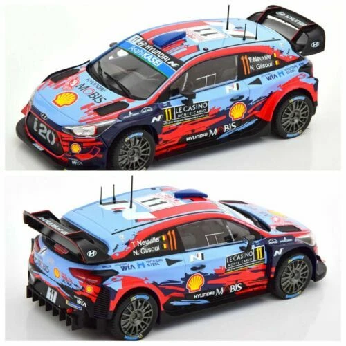 Modellini statici di auto da corsa Rally scala 1:24