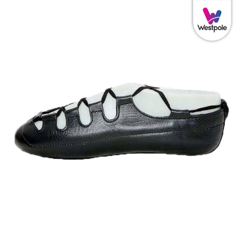 IRISH SCOTTISH DANCE SHOES, soft leather ghillie pumps, thistle shoes - Image 4 of 4