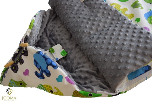 AKTION! Fußsack "Elephants" Schlafsack -12M universell Kinderwagen, Buggy *NEU* - Bild 2 von 4