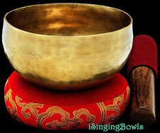 Tibetan Meditation SINGING BOWL 3: Harmonically-balanced, 4 7/8 - 5 1/4". VIDEO