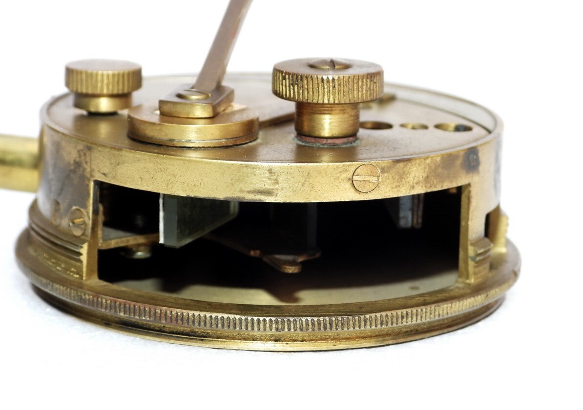 Vimal Nautical Ross London Boussole De Poche Ronde En Laiton 6,3 Cm