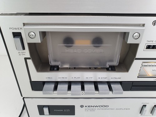 Kenwood KA-300 Amplifier - KX-400 Cassette deck - KT-400 Tuner - Nice Serviced s - Picture 10 of 21
