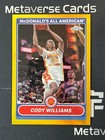 2023 Topps Chrome McDonald's All American Basketball Gold Refractor Cody Williams #2K7-4