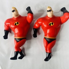 McDonald's Disney Pixar The Incredibles MR. INCREDIBLE 5" Toy Action Figure TWO