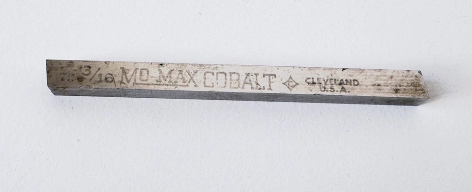 MO-MAX Cobalt Lathe Tool Bit Blank 3/16" X 3/16" X 2-1/2 Square Cutting Tool USA - Image 2 of 4