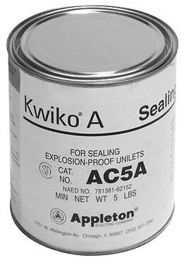 APPLETON ELECTRIC COMPANY Appleton AC1A, Exp Proof Sealing Cement, Kwiko A Sealing Cement 16 Oz, 1 PC