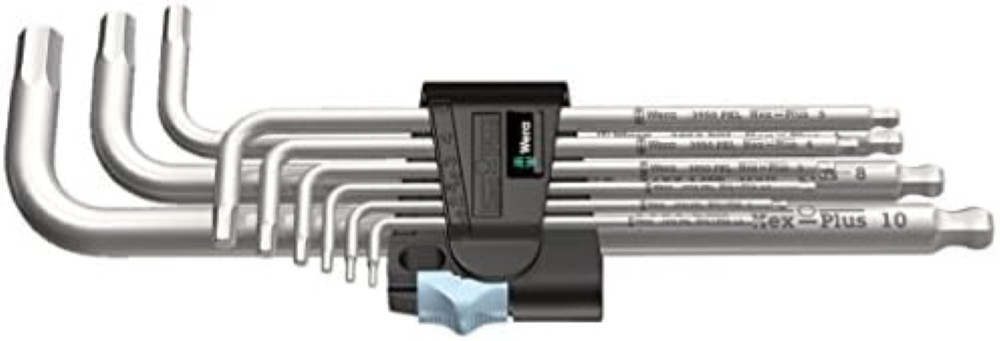 Wera 3950 PKL/9 Set Chiavi a Brugola Inox - Addio Ruggine e Viti Spanate