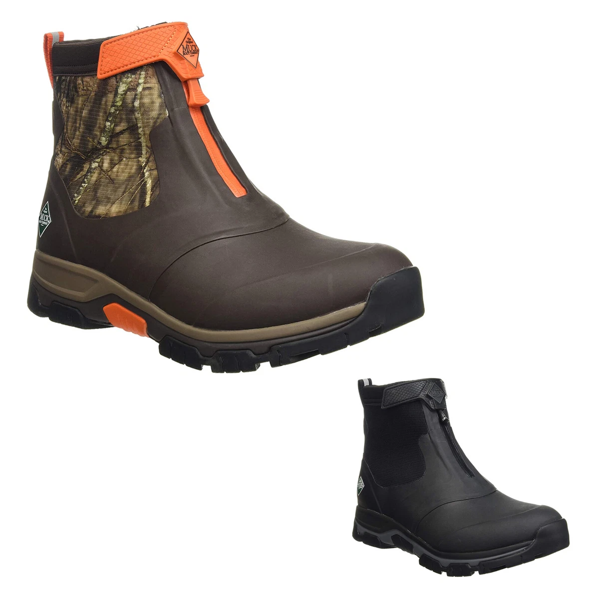 Mens zip clearance up rubber boots