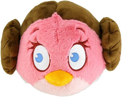 Star Wars Angry Birds 12'' Prinzessin Leia - Brandneu mit Etikett